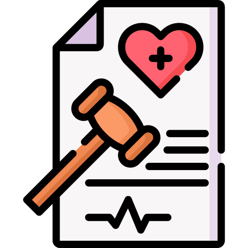 Health law healthcare legal medical icon