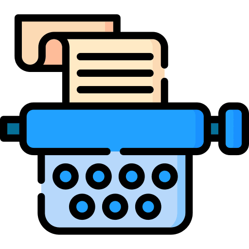 Transcript file meeting document icon