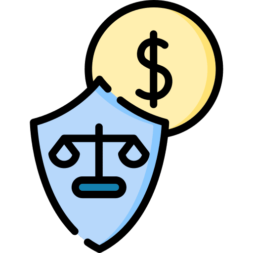 Protection finance business protection icon