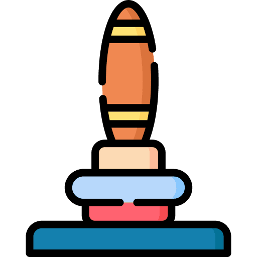 Stamp business justice document icon