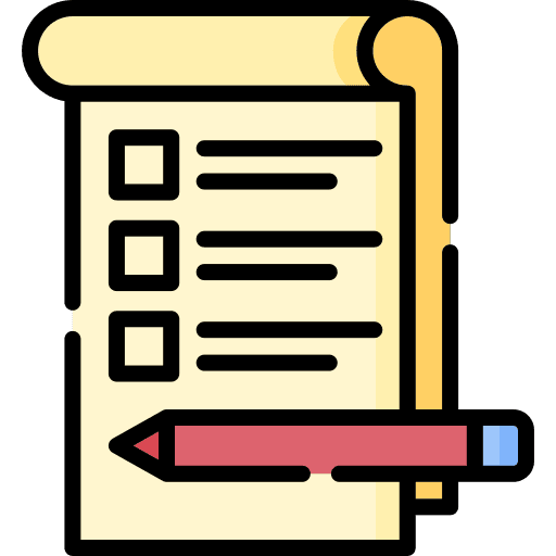 List document criteria disclosure icon