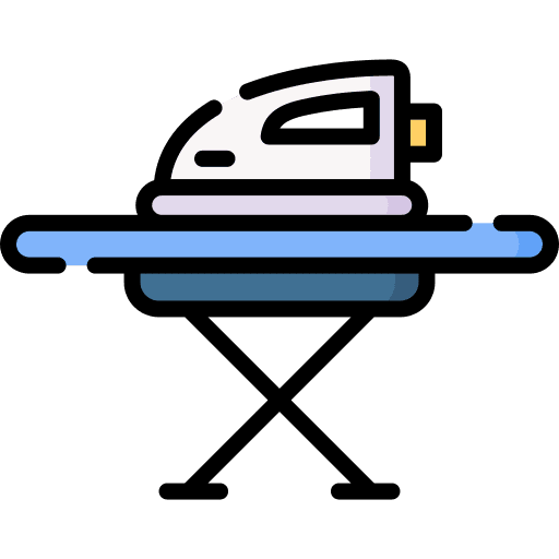 Iron board household appliance clothes icon