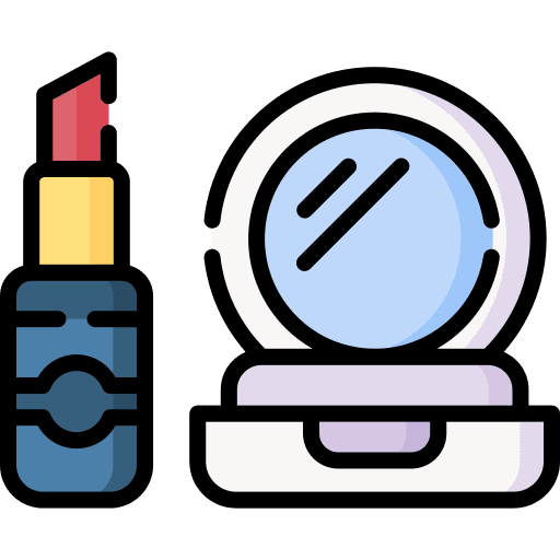 Make up cosmetics mirror beauty icon