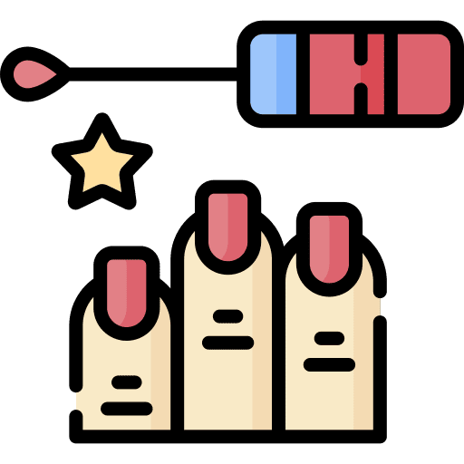 Manicure hand nails finger icon