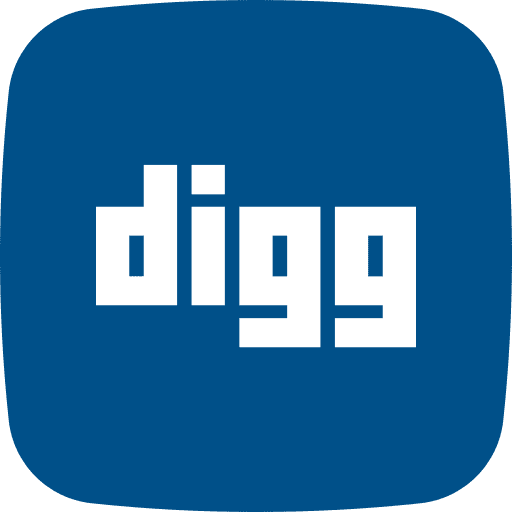 Digg social badge social network social media icon