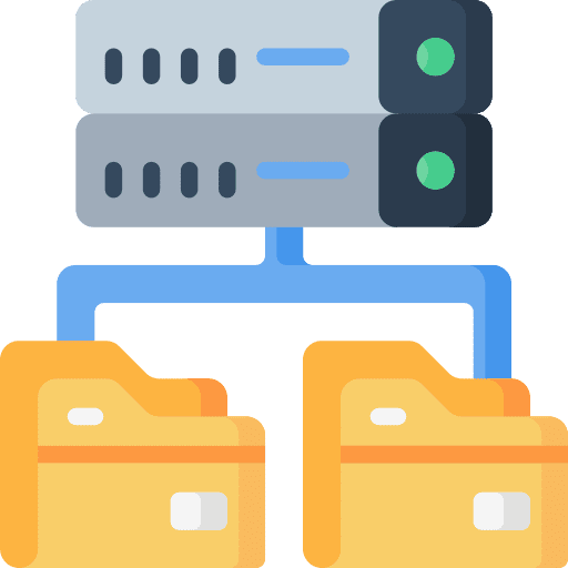File sharing file sharing computing server icon