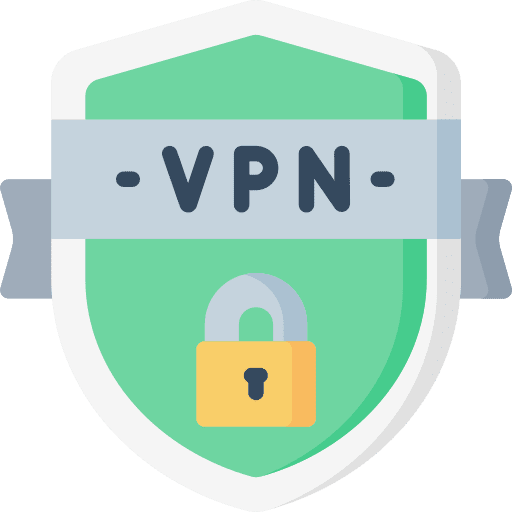 Vpn security networking antivirus icon
