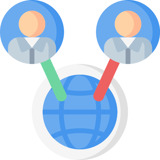 Share networking share network icon