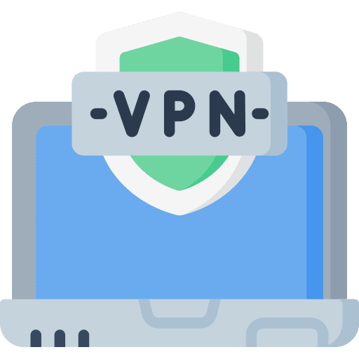 Vpn safe protection security icon