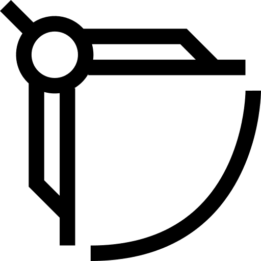 Drafting compass edit tools architecture photo icon
