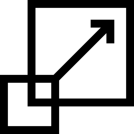 Resize resize resolution maximize icon