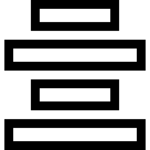 Align center interface center alignment align center icon