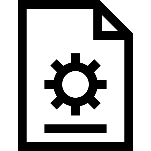File back office settings source icon