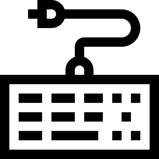 Keyboard electronics keyboard computing icon