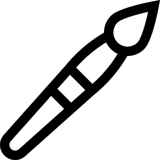 Paint brush paint brush brush edit tools icon