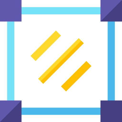 Square vector selector edit tools icon