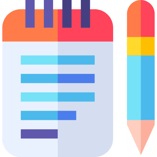 Notepad notepad list order icon