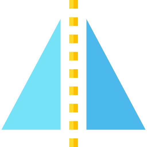 Reflect interface horizontal reflect icon