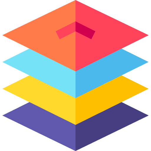Layers illustration graphic tool layers icon