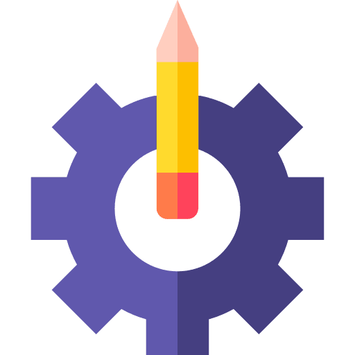 Settings engineering pencil optimization icon