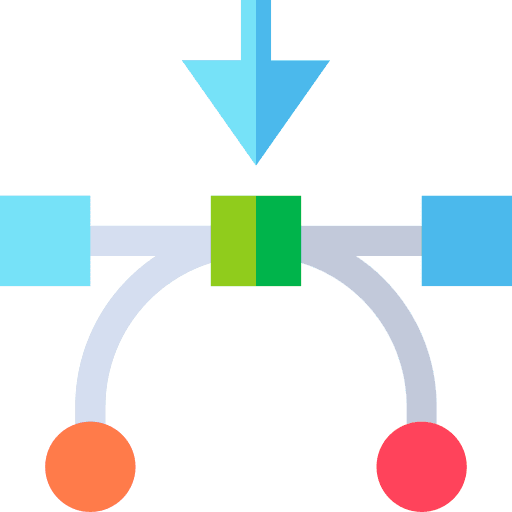 Vector pen tool graphic tool vector icon