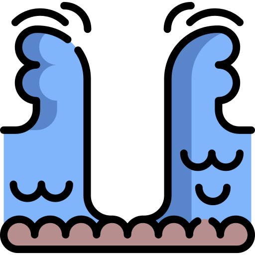 Moses miracle wonder nature icon