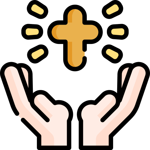 Prayer cultures religion hands and gestures icon