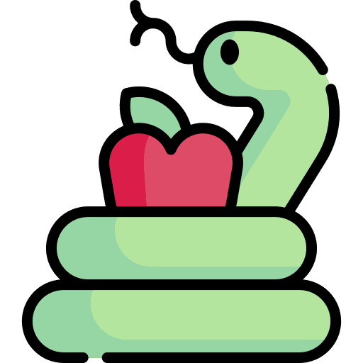 Serpent bible event snake forbidden icon