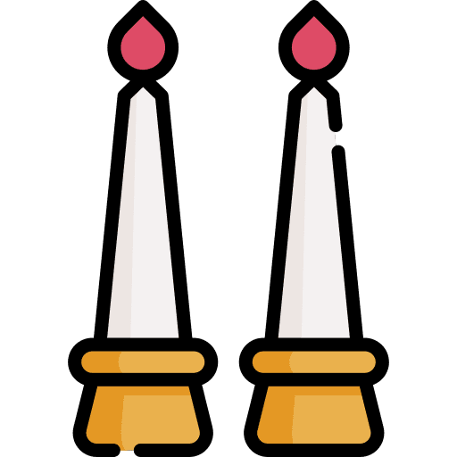 Candles miscellaneous lights wax icon