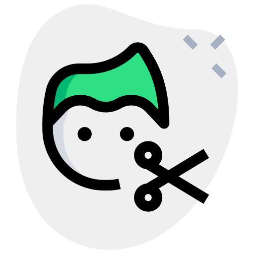 Haircut barbershop salon barber icon