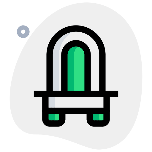 Mirror beauty furniture accessories icon