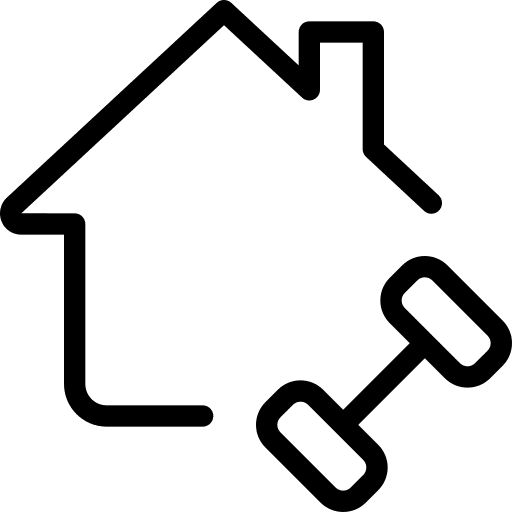 Home excercise gym sports and competition icon