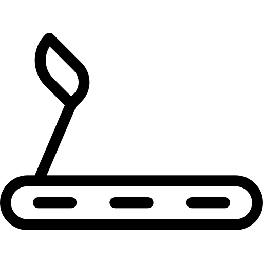 Cardio exercises treadmill equipment sport equipment icon