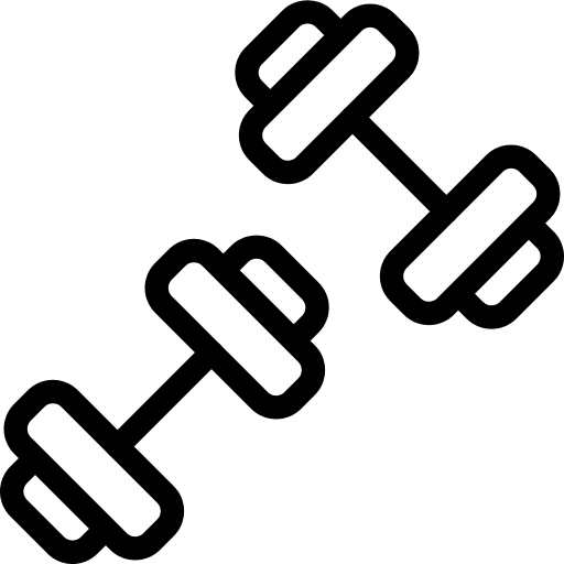 Dumbbells dumbbells training gym icon