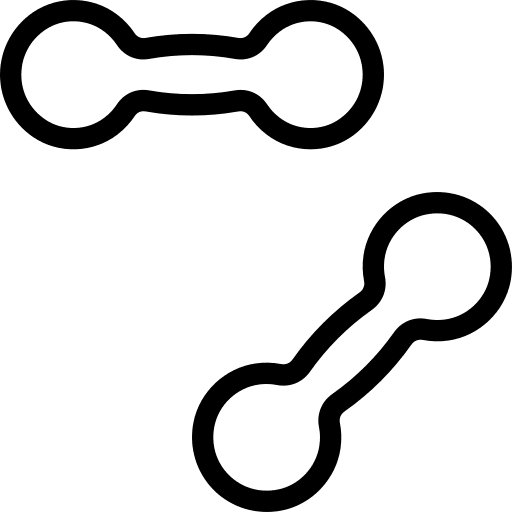 Set training fitness set icon