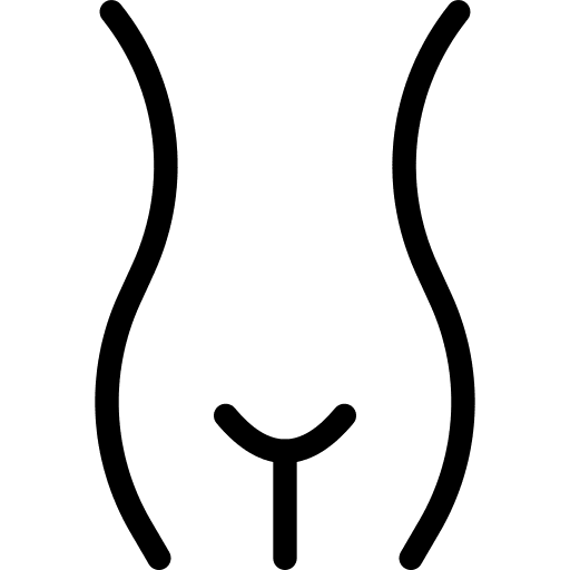 Waist body slim diet icon