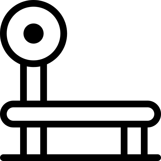 Fitness workout exercise sports and competition icon