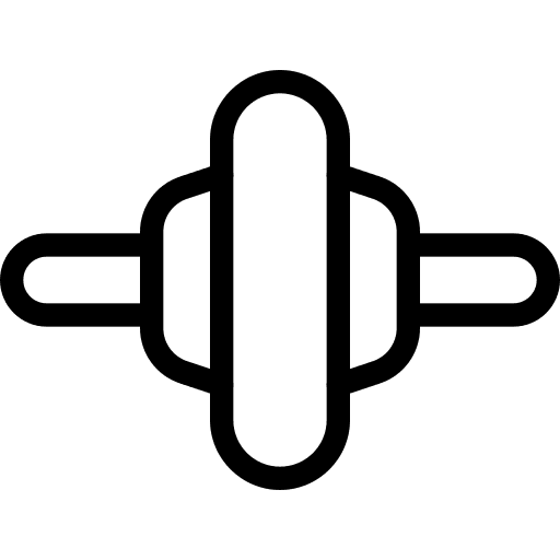 Roller beauty roller fitness icon