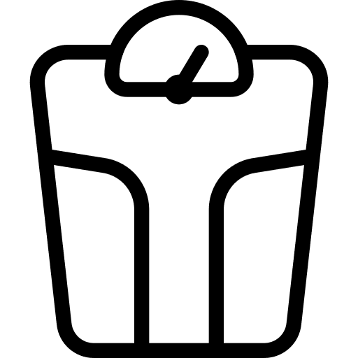 Weight scale weight scale electronics balance icon