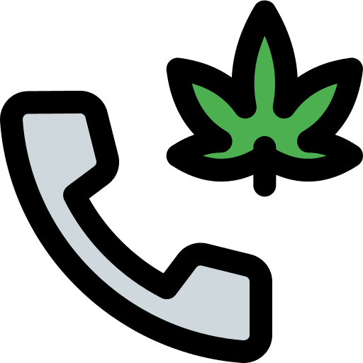 Rehabilitation information rehabilitation cannabis icon