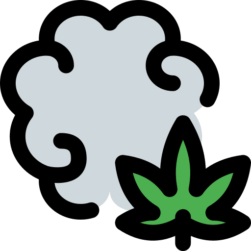 Brain cannabis drug miscellaneous icon