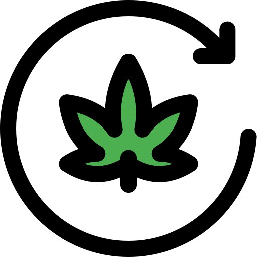 Cannabis wellness miscellaneous marijuana icon