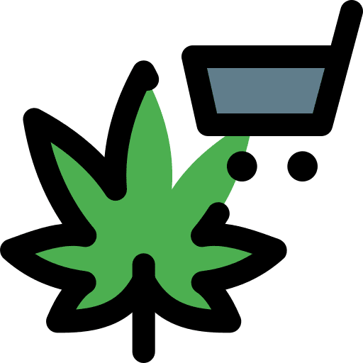 Cart nature drug commerce and shopping icon