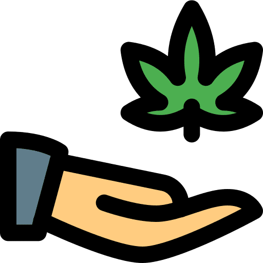 Share share marijuana cannabis icon