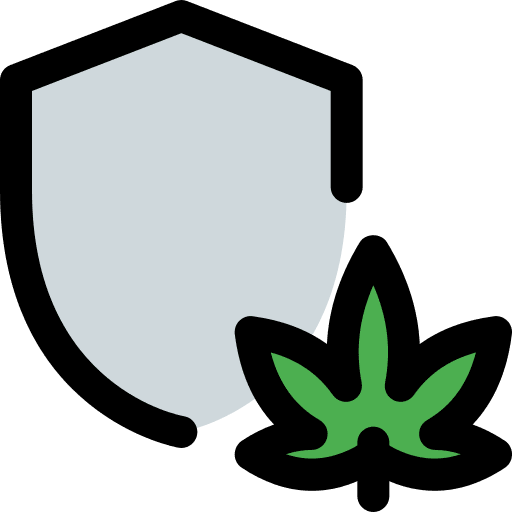 Medical nature herbs marijuana icon