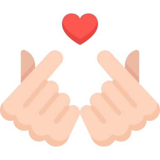 Hand gesture hands love hand gesture icon