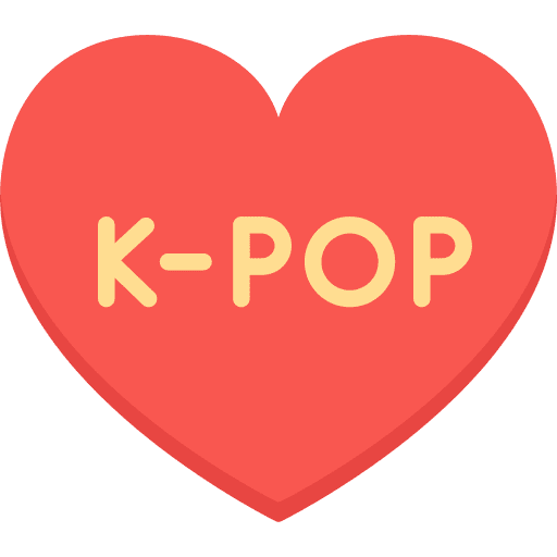 Kpop music korea music and multimedia icon