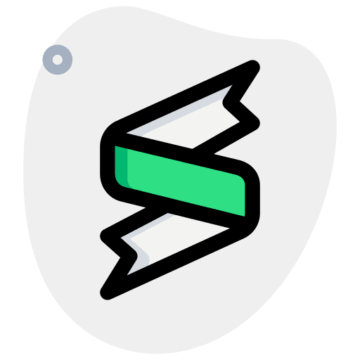 Decorative decorative christmas bow icon