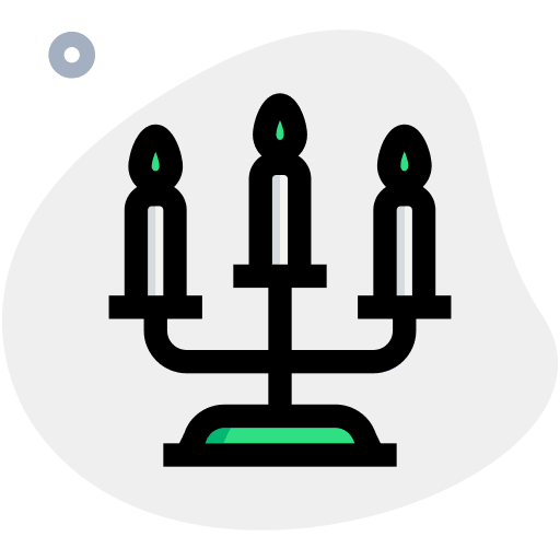 Candle holder candle holder illumination candle icon