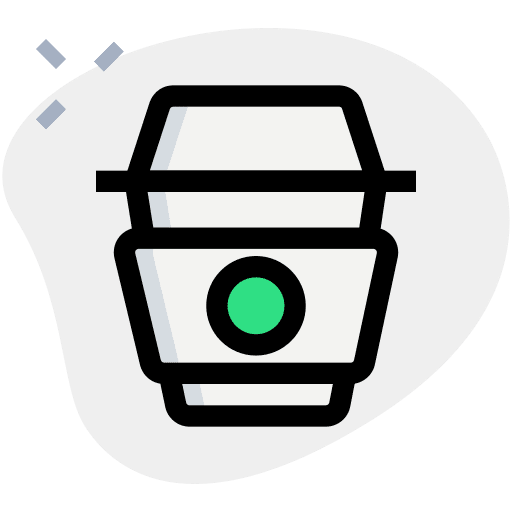 Coffee drink take away coffee breaks icon